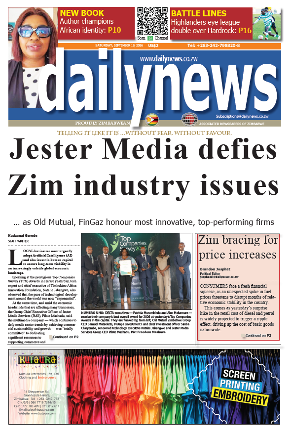 Saturday 19 September 2026